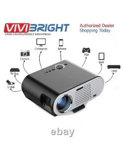MTFY GP90 Video Projector, 3200 Lumens LED Portable Home Theater Projector