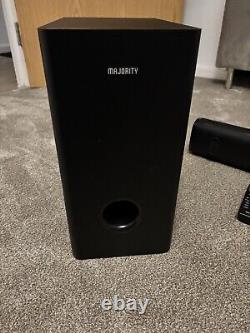 Majority Everest Surround Sound System with Soundbar Subwoofer Read Descripton