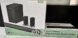 Majority Everest Surround Sound System with Soundbar Subwoofer Read Descripton