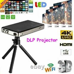 Mini Pocket 7000 Lumens DLP Wifi Home Theater Projector HD 1080P Cinema HDMI USB