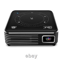 Mini Portable Android 9.0 Dlp 3D 4K Wifi Projector 4G+32Gb Video Home Theater