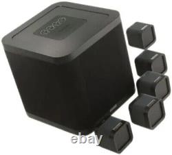 Mission M-Cubes 5.1 surround sound system and Pioneer VSX-920 amp