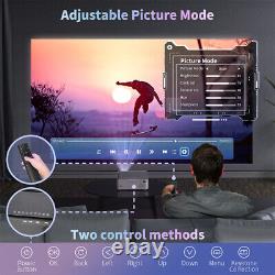 Multi-types Bluetooth Projectors WiFi Projector Home Theater Cinema AV USB HDMI