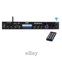 NEW Pyle PDA7BU Home Theater Amplifier Audio Receiver Sound System with Bluetooth