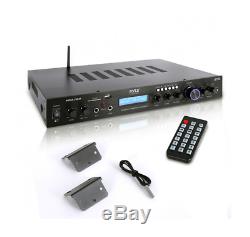 NEW Pyle PDA7BU Home Theater Amplifier Audio Receiver Sound System with Bluetooth