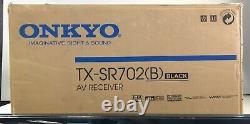 NEW Vintage ONKYO TX-SR702 7.1 Ch Home Theater Surround Sound AV Receiver