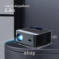 New Autofocus 4K Projector Android LED 5G WiFi Bluetooth USB Beamer Home Theater