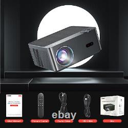 New Autofocus 4K Projector Android LED 5G WiFi Bluetooth USB Beamer Home Theater