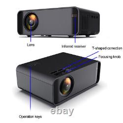 Newest Projector 1080P LED Bluetooth WIFI Mini Video Home Theater Cinema HDMI