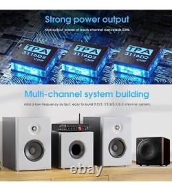 Nobsound HiFi 5.1 Channel Bluetooth Amplifier Stereo Home Theater Power Amp