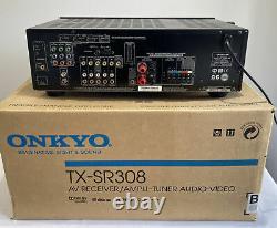 Onkyo TX-SR308 Home Theatre AV 5.1 Ch Receiver HDMI