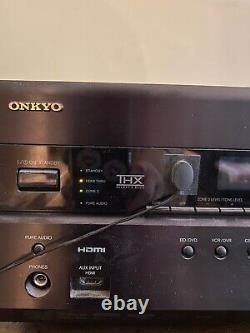 Onkyo TX-SR608 7.2 Channel Home Theater Receiver (AMPLIFIER) HDMI, THX Remote AV