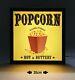Popcorn Led Light Box Sign For Home Theater / Cinema Usb Powered (38)