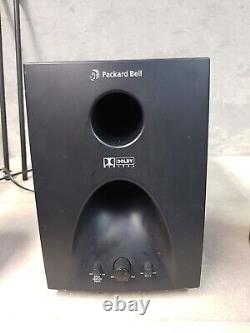 Packard Bell Dolby Digital 5.1 Home Theatre Speaker System- Black -Boxed