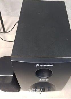 Packard Bell Dolby Digital 5.1 Home Theatre Speaker System- Black -Boxed