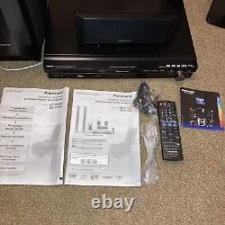 Panasonic SA-PT850 DVD Home Theatre System With Remote & Instructions