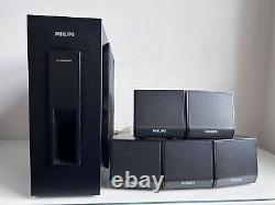 Philips 5.1 Home theatre HTS3011 5 Surround Sound Speakers & Subwoofer Used