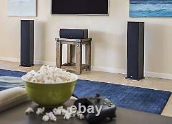 Polk Audio T50 Home Theater And Music Floor Standing Tower Speaker Single, Blac