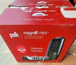 Polk MagniFi Mini Home Theater Soundbar Black Wireless Wireless Subwoofer