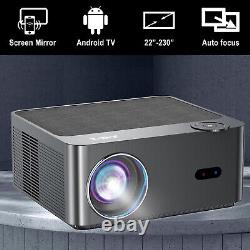 Portable Autofocus Projector 4k HD 5G Wifi USB Android Video Home Theater Cinema