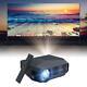 Portable Movie Projector Built In Stereo Speakers Home Theater Black