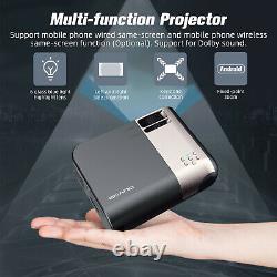 Portable WiFi 3800 LM Same Screen Projector 3D Support 1080P HD Home Theater