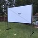 Projector Screen With Stand 150 Inch 169 Hd 4k Indoor And Outdoor Home Theater