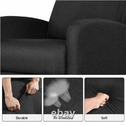 Recliner Chair Sofa Adjustable Fabric Relining Armchair Living Room Home Theater