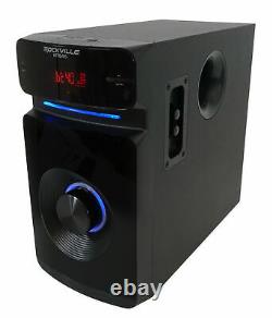 Rockville HTS45 600w 5.1 Channel Bluetooth Home Theater Audio System+Subwoofer