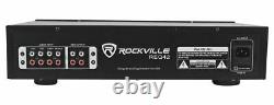 Rockville RPA60BT 1000w Home Theater Bluetooth Receiver+2 x 21 Band Equalizer EQ
