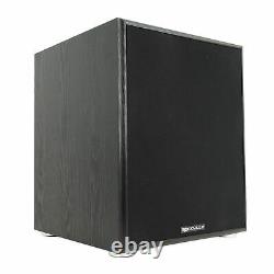 Rockville Rock Shaker 12 Inch Black 800w Powered Home Theater Subwoofer Sub