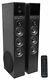 Rockville Tm150b Black Home Theater System Tower Speakers 10 Sub/blueooth/usb