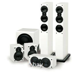 SCANSONIC 5,1 Surround Home Theatre System HC951 White / Black Subwoofer