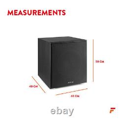 SHFS12B Active Subwoofer Powered Bass Speaker for Home Theatre Hi-Fi System 12