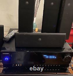 Samsung AV-R720 7.1 Channel Receiver Home Theater Surround Sound and 5 speakers
