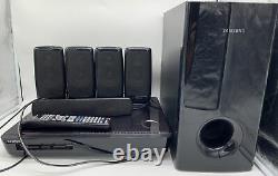 Samsung Home Theater System HT-BD1250 Series With Speakers Remote DVD Player Sub