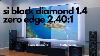 Screen Innovations Black Diamond 1 4 Zero Edge Alr Home Theater Screen Unboxing Frame Assembly
