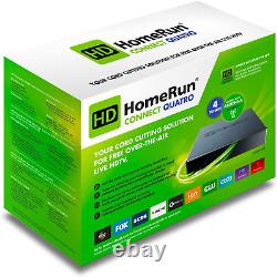 Silicondust HDHomeRun CONNECT QUATRO Network DVB-T/T2 TV Tuner that works with