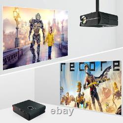 Smart Android 9.0 True 1080p Projector Wifi BT Home Theater 8500Lumens Movie USB