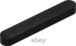 Sonos Beam (Gen 2) Black Speaker Soundbar Home Theater eARC Dolby Atmos