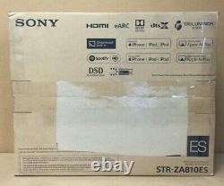 Sony 7.2 Channel Home Theater Receiver Dolby Atmos WiFi DTSX STR-ZA810ES NEW