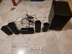 Sony BDV-N5200W 3D Blu-ray Home Cinema Front Rear Center Speakers And Subwoofer