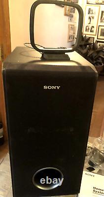 Sony HT-SF1100 Home Theatre System, Subwoofer, Sony Remote, Instructions