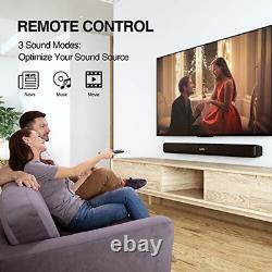 Sound Bar, Sound Bars for TV, Soundbar, Surround Sound System Home Theater Audio