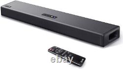Soundbar for TV, Home Theatre Audio with Bluetooth 5.0, Dynamic Bass, 3D