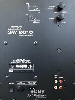 Subwoofer 10 Speaker 200W Powered Active Jamo SW2010 Black Home Cinema Theatre