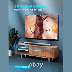 TV Home Theater Soundbar Bluetooth Sound Bar 120W Speaker System Subwoofer