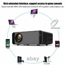 UK 12000 Lumens Smart LED Projector Android WiFi Bluetooth Home Theater Cinema