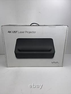 VAVA 4K UHD Smart Ultra Short Throw Laser TV Home Theater Projector (Black)