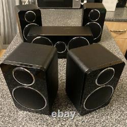 Wharfedale DX-2 5.0 Speakers Home Theatre Surround Black